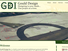 Tablet Screenshot of goulddesigninc.com